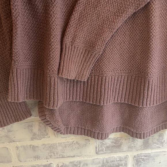 Madewell Women’s Long Sleeve Sweater Knit Purple Warm Crewneck Preppy Size Small - Picture 5 of 10
